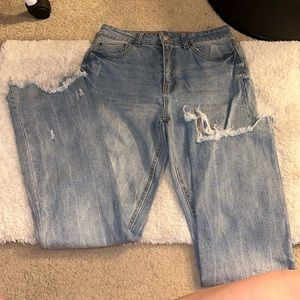Tinsel Brand Blue jeans, cropped, size 29